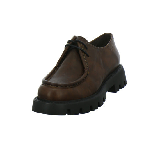 Wonders Schnürhalbschuhe Mittelbraun