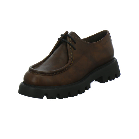 Wonders Schnürhalbschuhe Mittelbraun