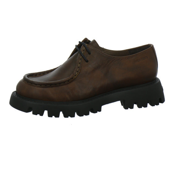 Wonders Schnürhalbschuhe Mittelbraun