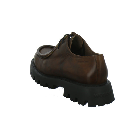 Wonders Schnürhalbschuhe Mittelbraun