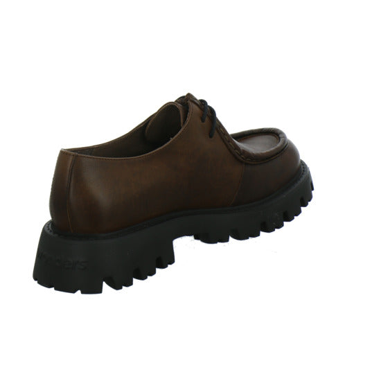 Wonders Schnürhalbschuhe Mittelbraun