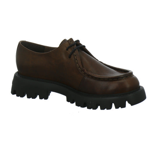Wonders Schnürhalbschuhe Mittelbraun