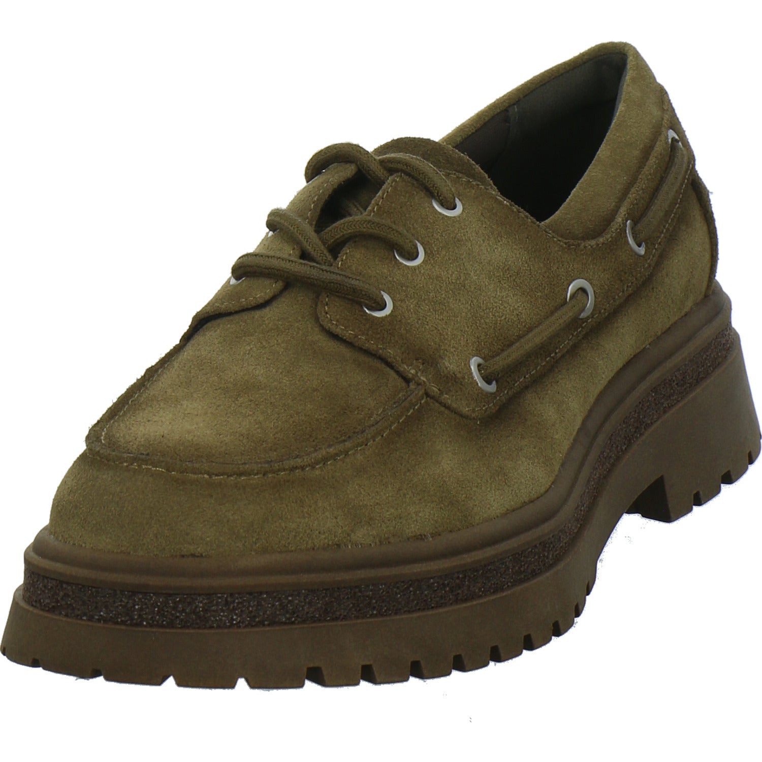 Tamaris Schnürhalbschuhe Mittelbraun