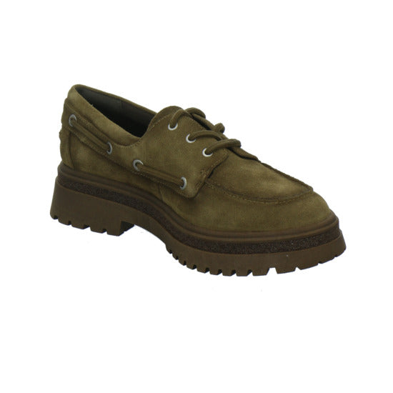 Tamaris Schnürhalbschuhe Mittelbraun
