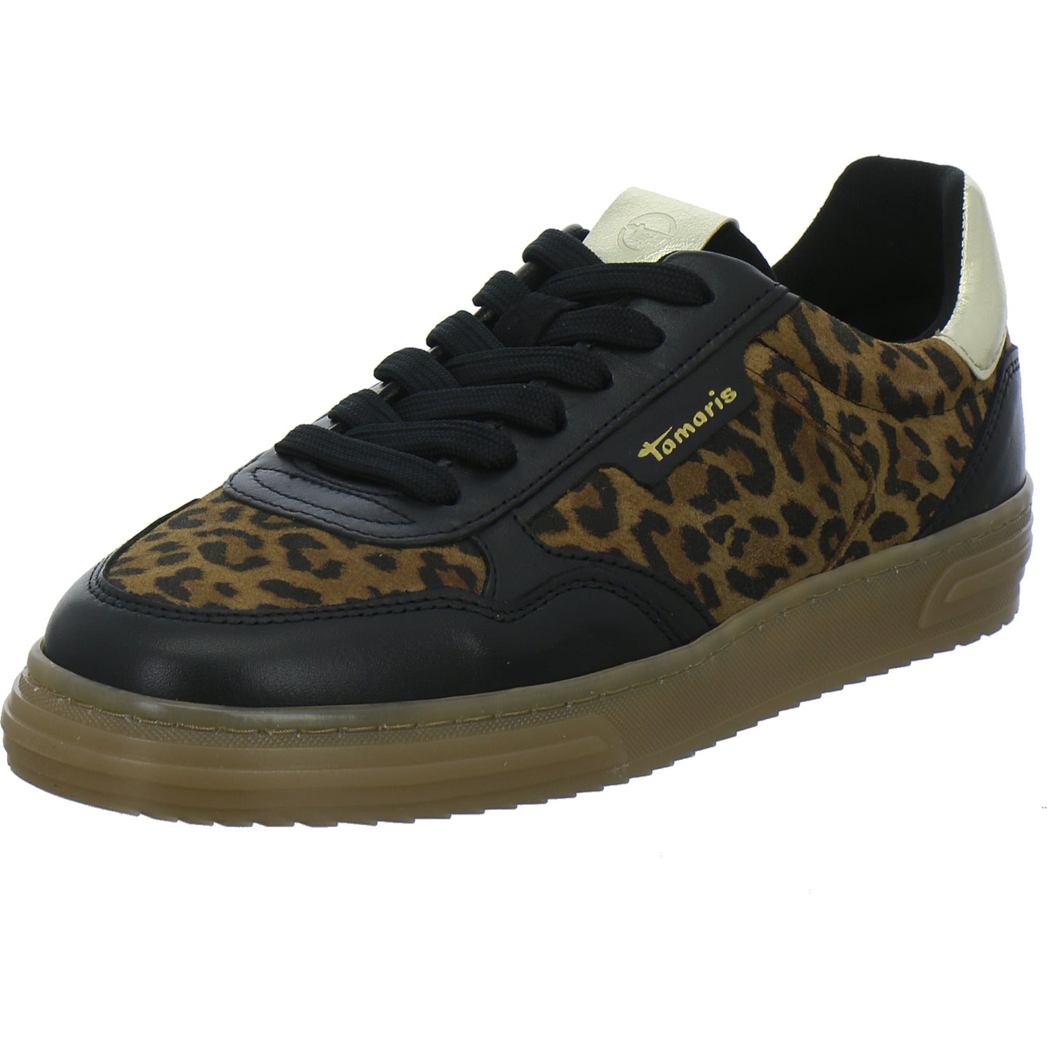 Tamaris Schnürhalbschuhe Braun-kombi