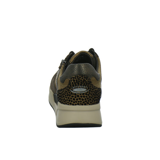 Gabor Comfort Rolling Soft Schnürhalbschuhe Braun-kombi