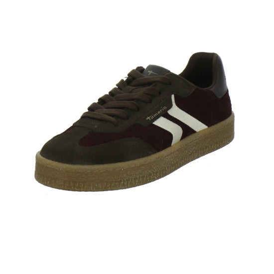 Tamaris Schnürhalbschuhe Braun-kombi