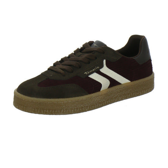 Tamaris Schnürhalbschuhe Braun-kombi