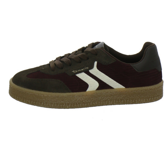 Tamaris Schnürhalbschuhe Braun-kombi