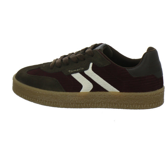 Tamaris Schnürhalbschuhe Braun-kombi
