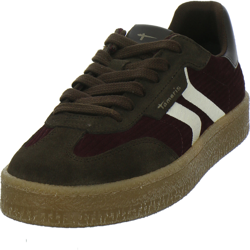 Tamaris Schnürhalbschuhe Braun-kombi