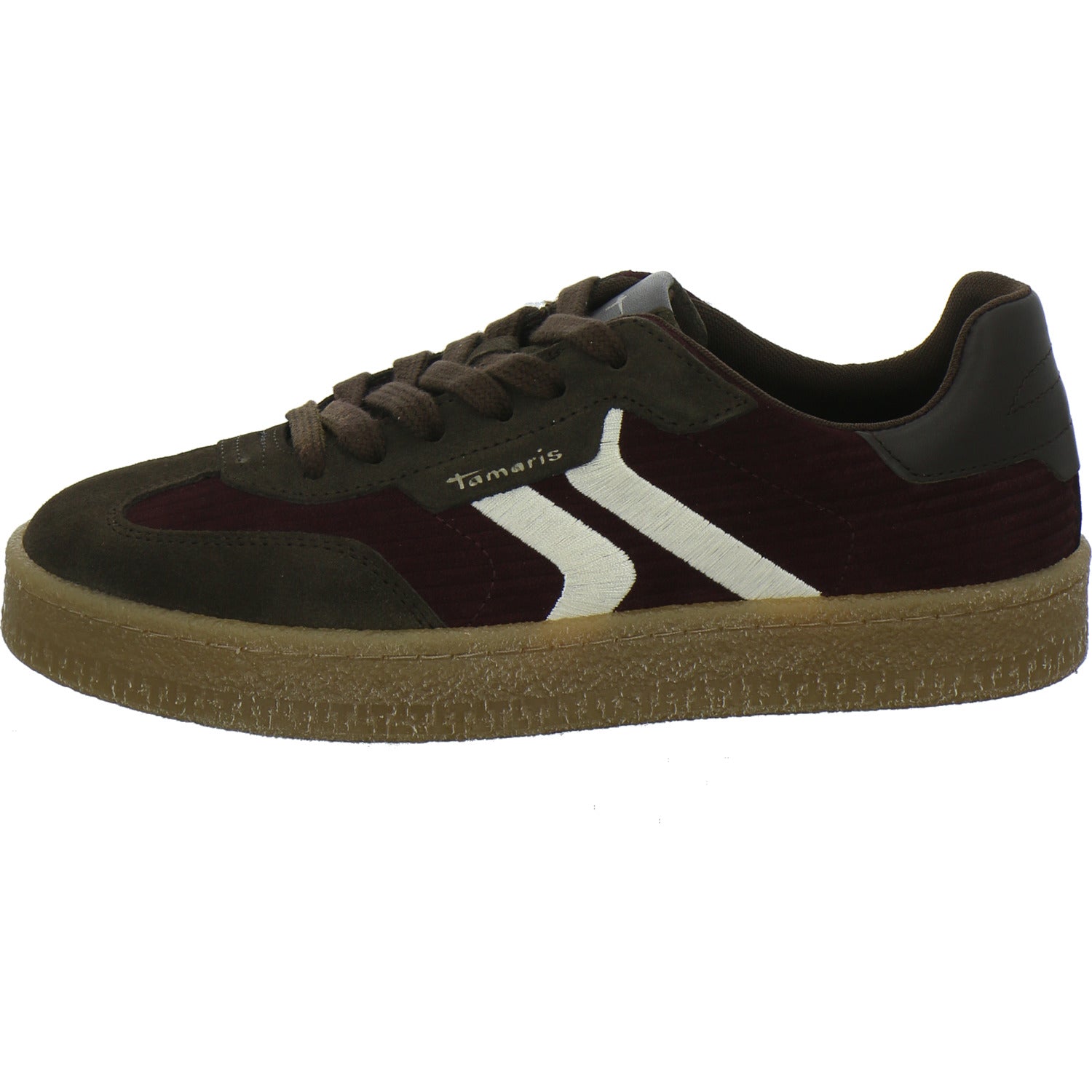 Tamaris Schnürhalbschuhe Braun-kombi