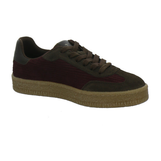 Tamaris Schnürhalbschuhe Braun-kombi