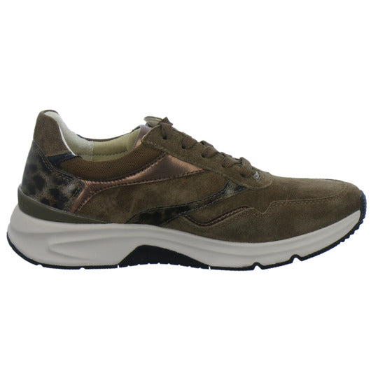Gabor Sneaker Damen Rolling Soft Braun-kombi