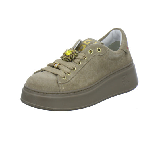 GIO+ Schnürhalbschuhe taupe - 360° Ansicht