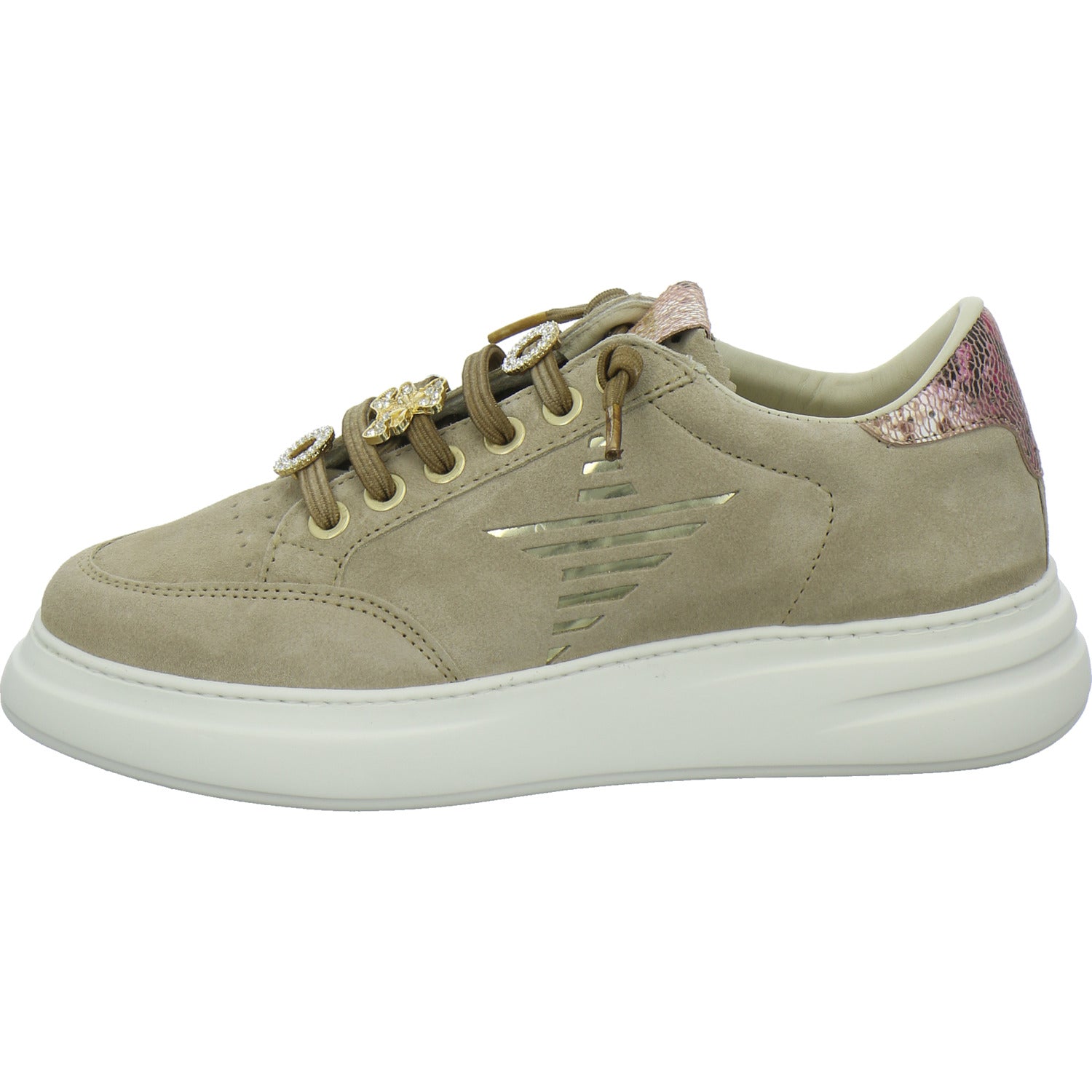 Cetti Schnürhalbschuhe taupe