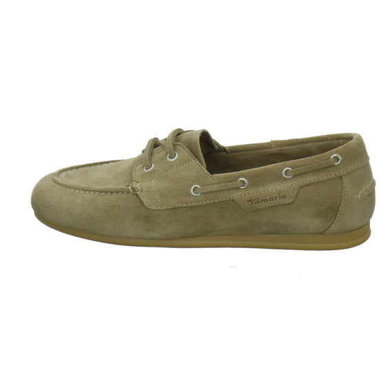 Tamaris Schnürhalbschuhe taupe - 360° Ansicht