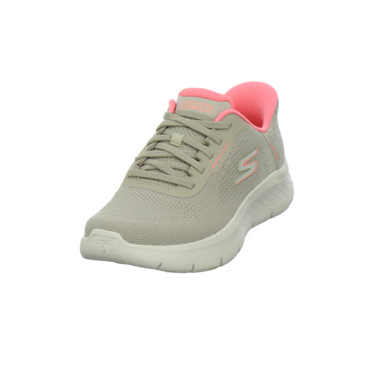 Skechers Slip Ins Schnürhalbschuhe taupe