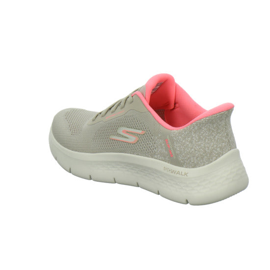 Skechers Slip Ins Schnürhalbschuhe taupe