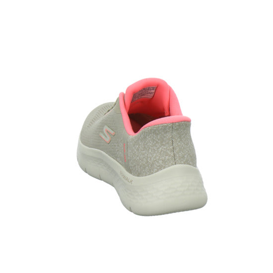 Skechers Slip Ins Schnürhalbschuhe taupe