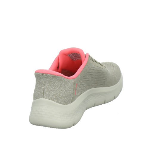 Skechers Slip Ins Schnürhalbschuhe taupe
