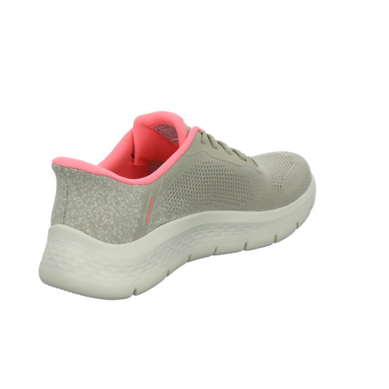 Skechers Slip Ins Schnürhalbschuhe taupe