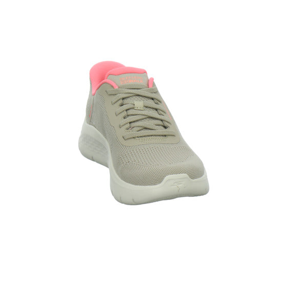 Skechers Slip Ins Schnürhalbschuhe taupe