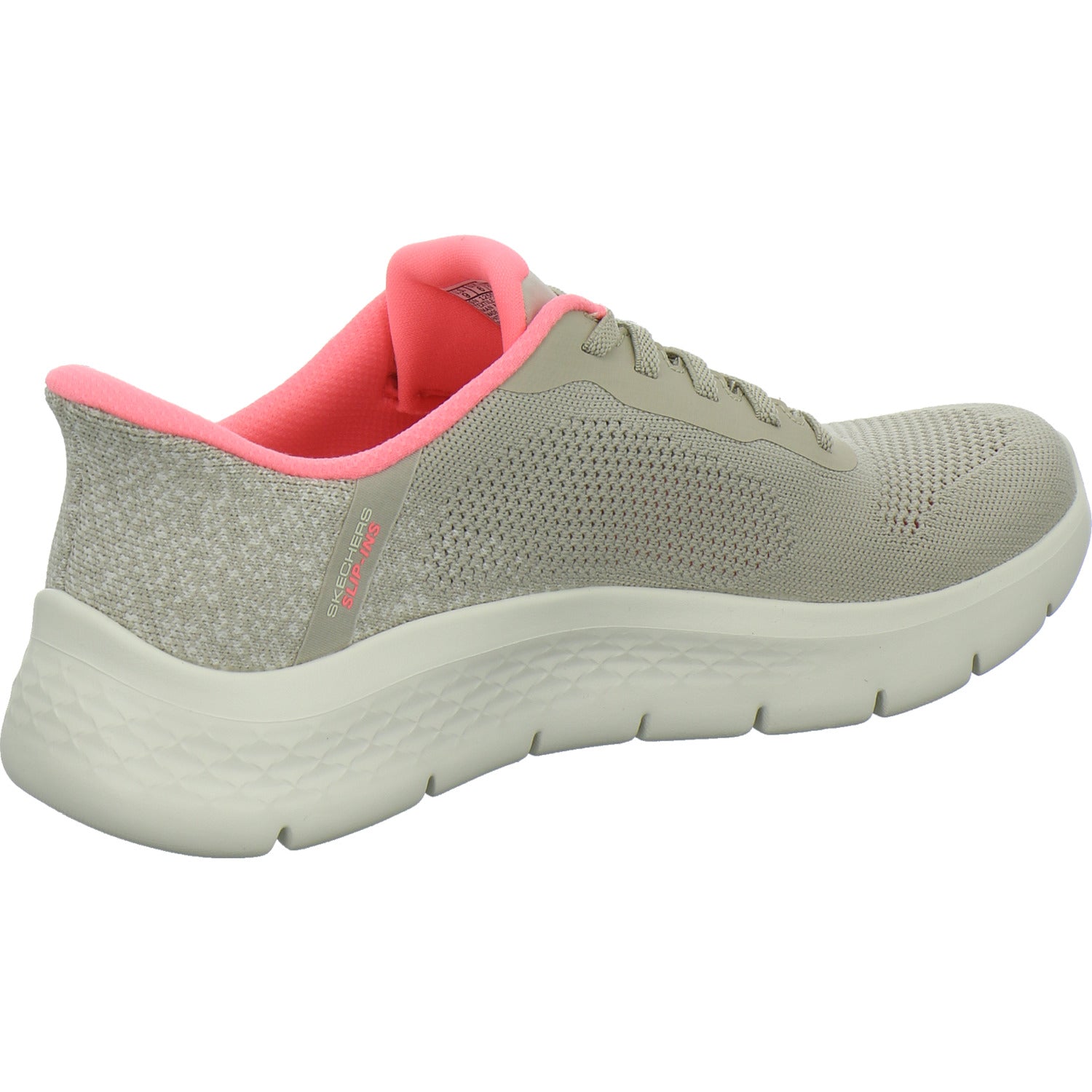 Skechers Slip Ins Schnürhalbschuhe taupe