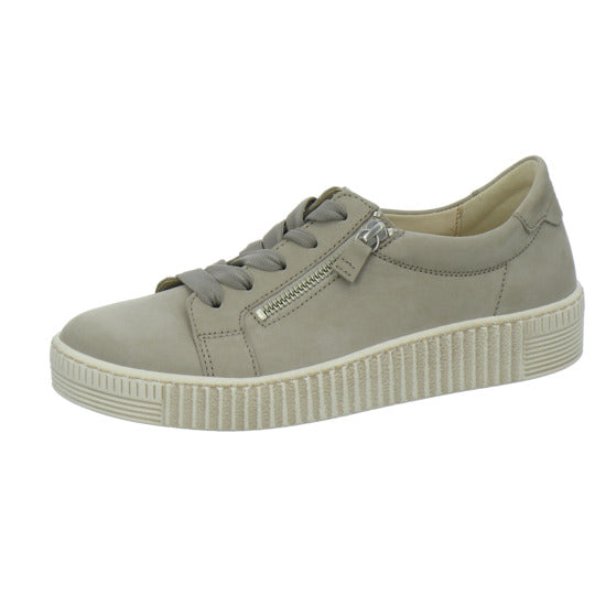 Gabor Schnürhalbschuhe taupe - 360° Ansicht