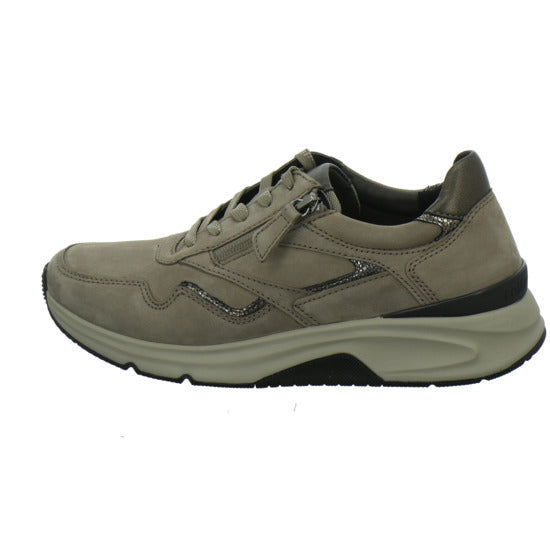 Gabor Comfort Rolling Soft Schnürhalbschuhe taupe