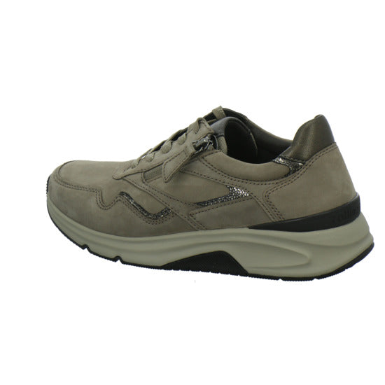 Gabor Comfort Rolling Soft Schnürhalbschuhe taupe