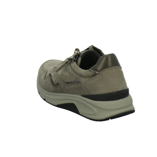 Gabor Comfort Rolling Soft Schnürhalbschuhe taupe