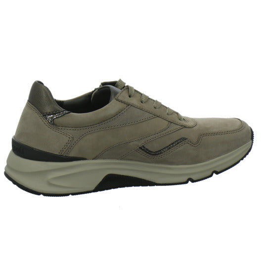 Gabor Comfort Rolling Soft Schnürhalbschuhe taupe