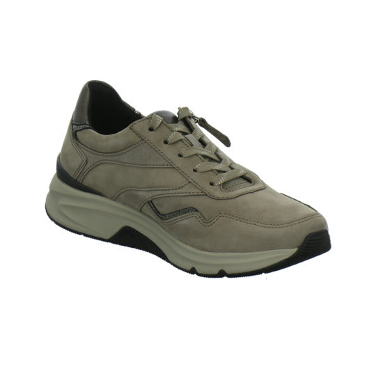 Gabor Comfort Rolling Soft Schnürhalbschuhe taupe