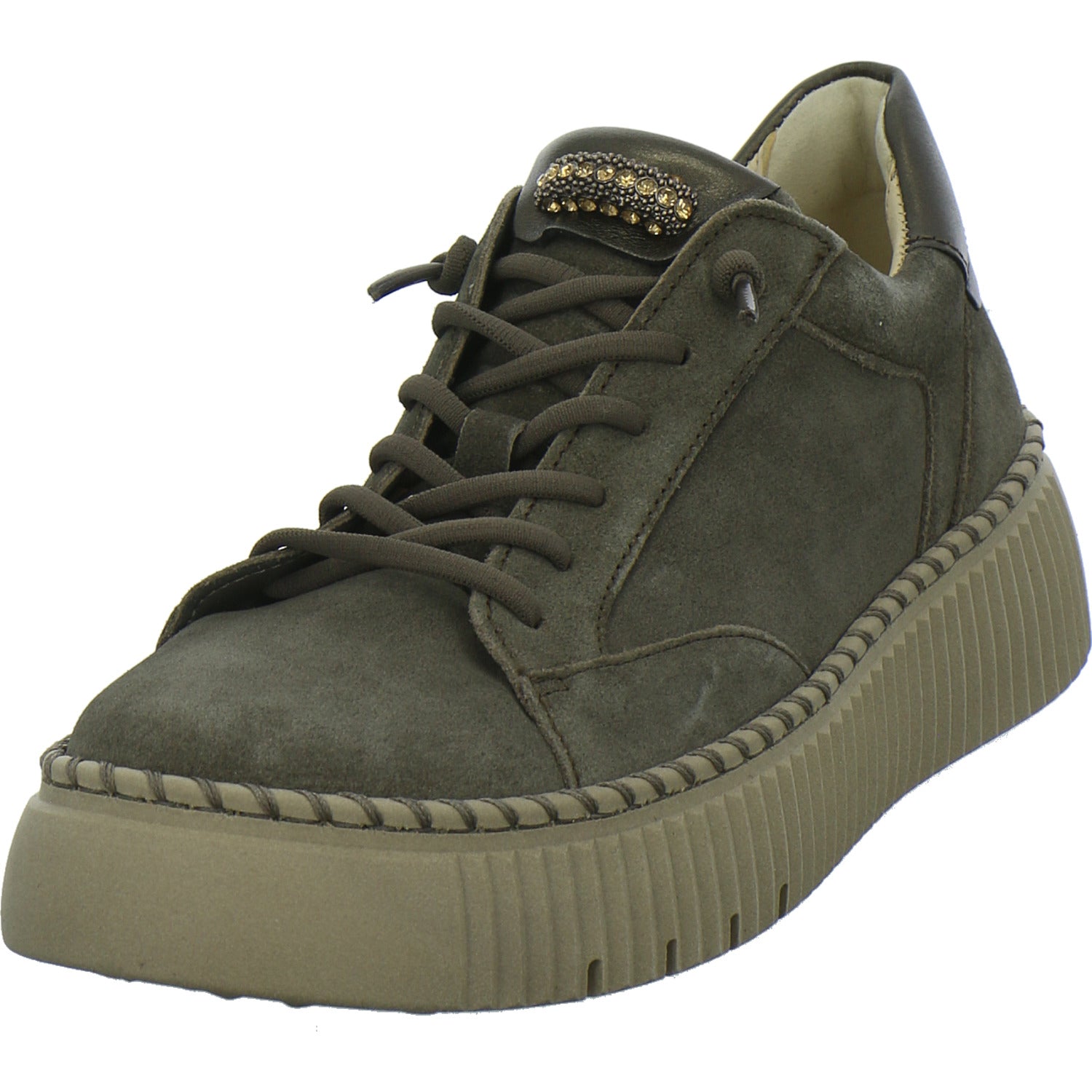 Gabor Schnürhalbschuhe taupe