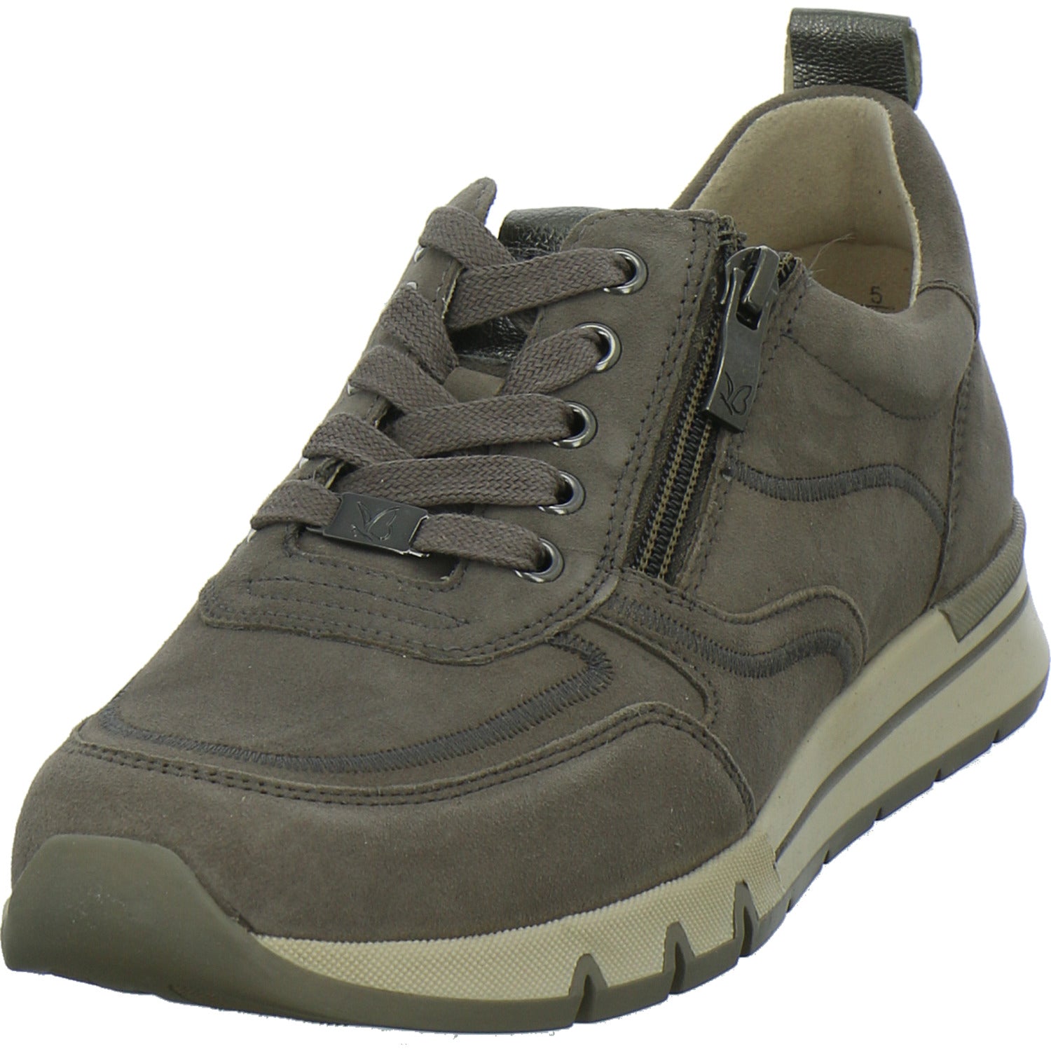 Caprice Schnürhalbschuhe taupe