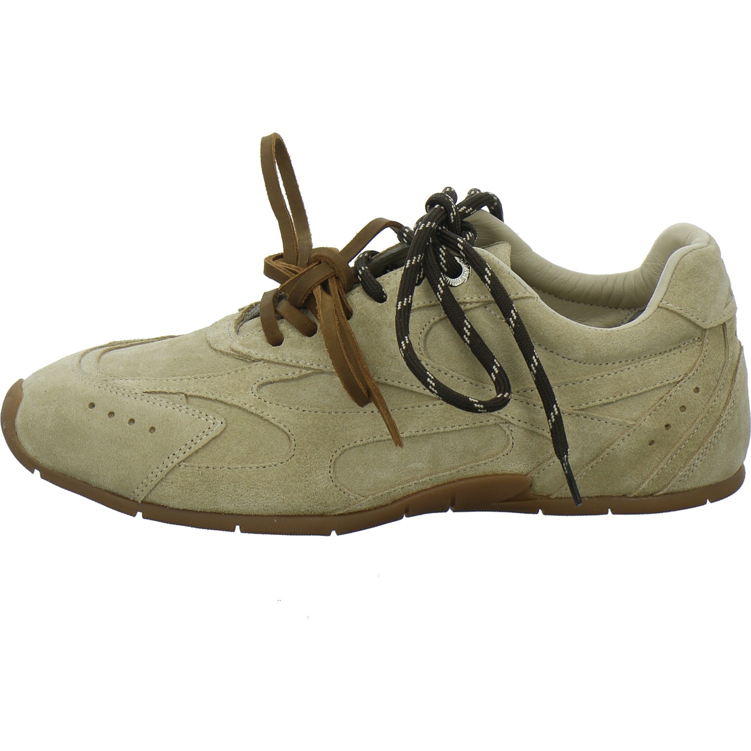Bronx Schnürhalbschuhe taupe