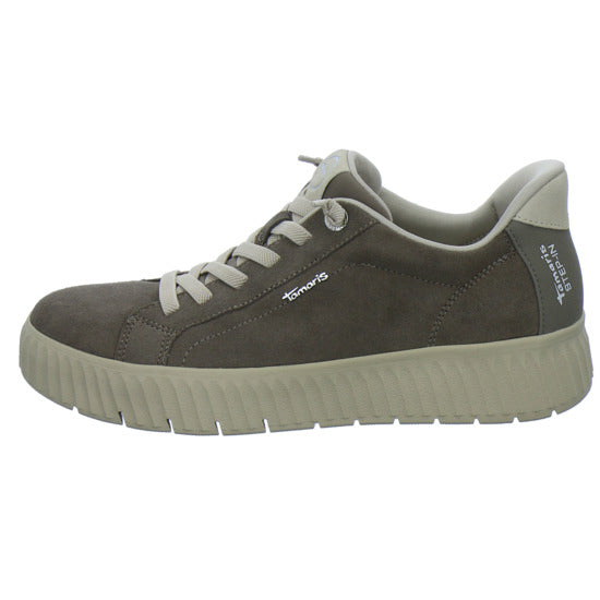 Tamaris Wide Fit Sneaker Damen Slip In taupe