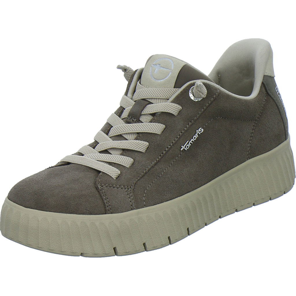 Tamaris Wide Fit Sneaker Damen Slip In taupe
