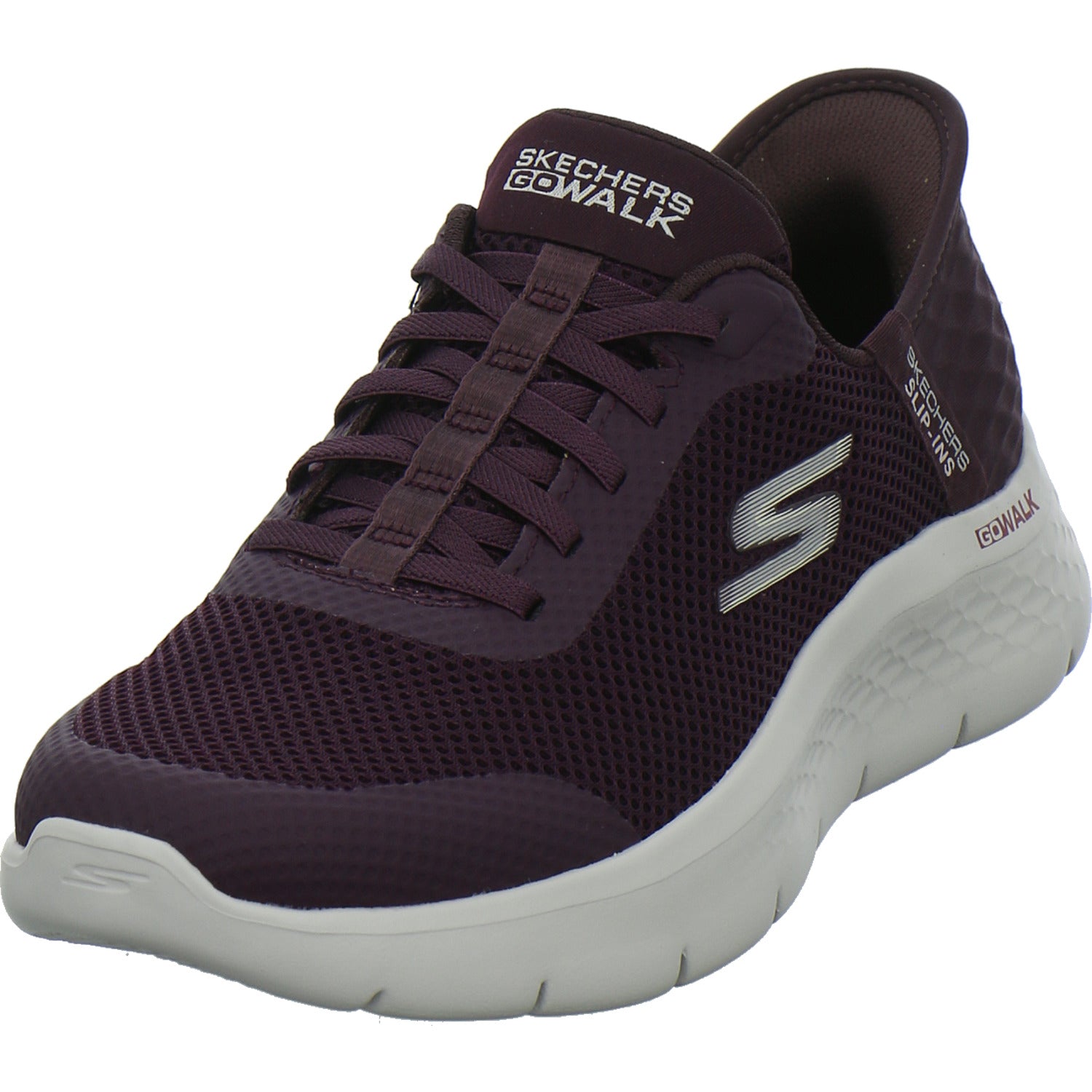 Skechers Slip Ins Schnürhalbschuhe Bordeaux