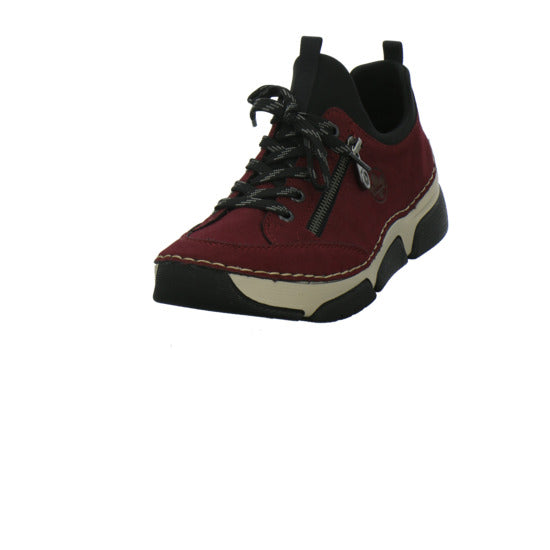 Rieker Schnürhalbschuhe Bordeaux