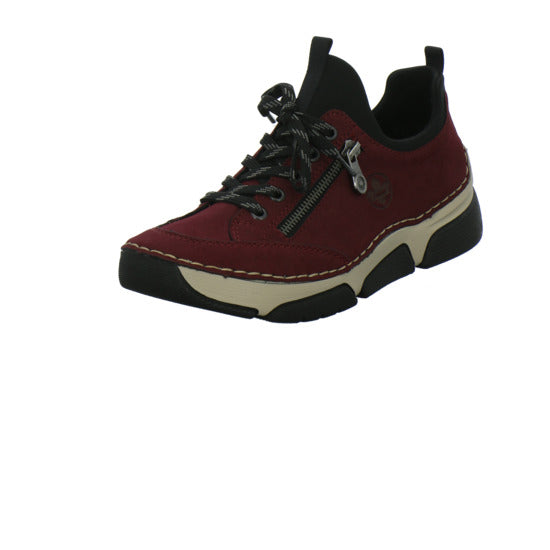 Rieker Schnürhalbschuhe Bordeaux