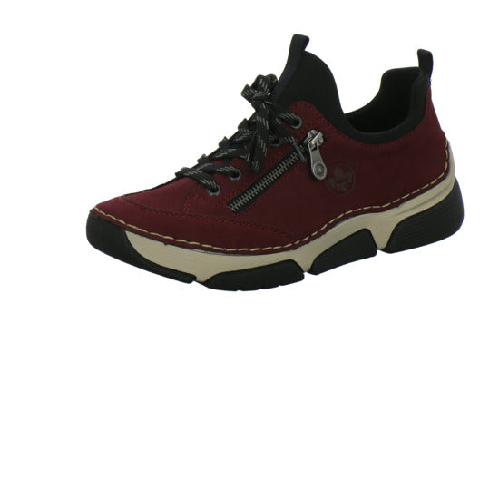 Rieker Schnürhalbschuhe Bordeaux