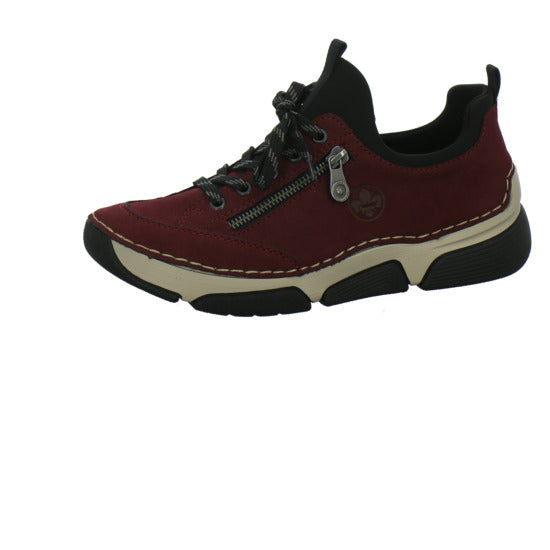 Rieker Schnürhalbschuhe Bordeaux