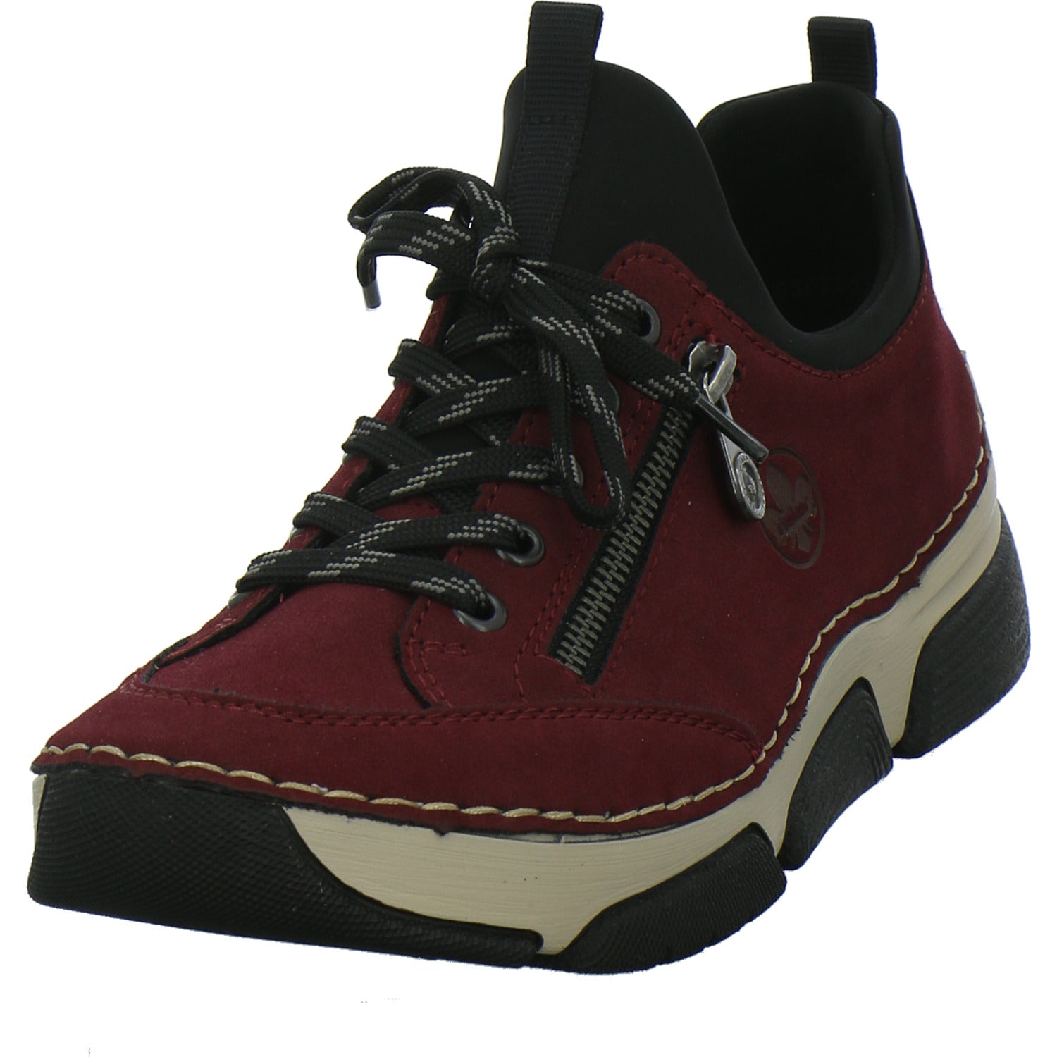 Rieker Schnürhalbschuhe Bordeaux