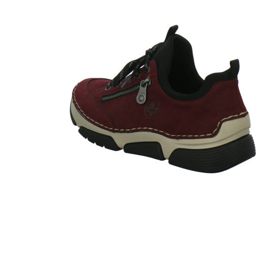 Rieker Schnürhalbschuhe Bordeaux