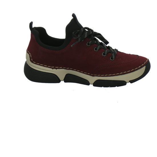 Rieker Schnürhalbschuhe Bordeaux