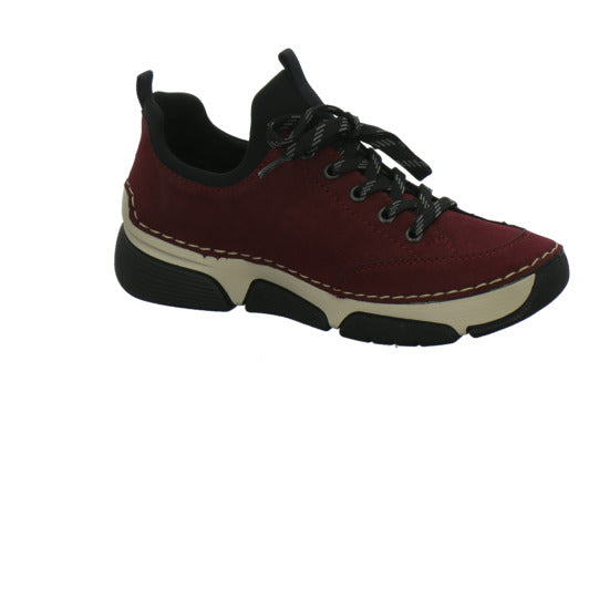 Rieker Schnürhalbschuhe Bordeaux