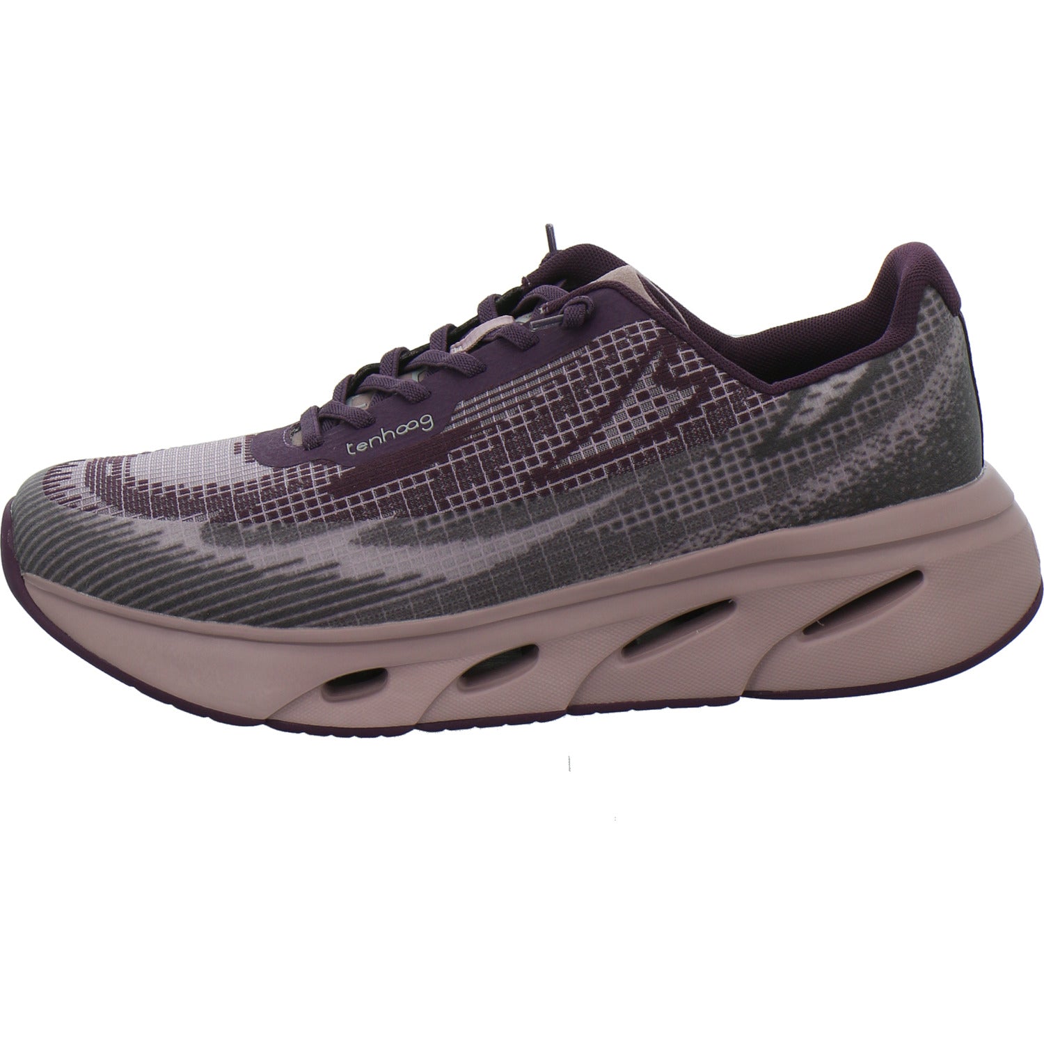 Ten Haag Schnürhalbschuhe Bordeaux