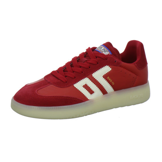 Back 70 Schnürhalbschuhe Rot - 360° Ansicht